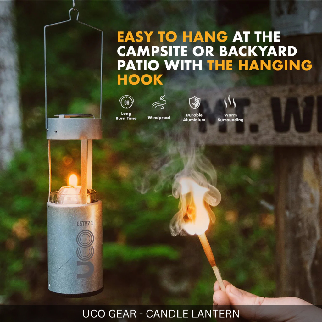 UCO GEAR ORIGINAL CANDLE LANTERN KIT 