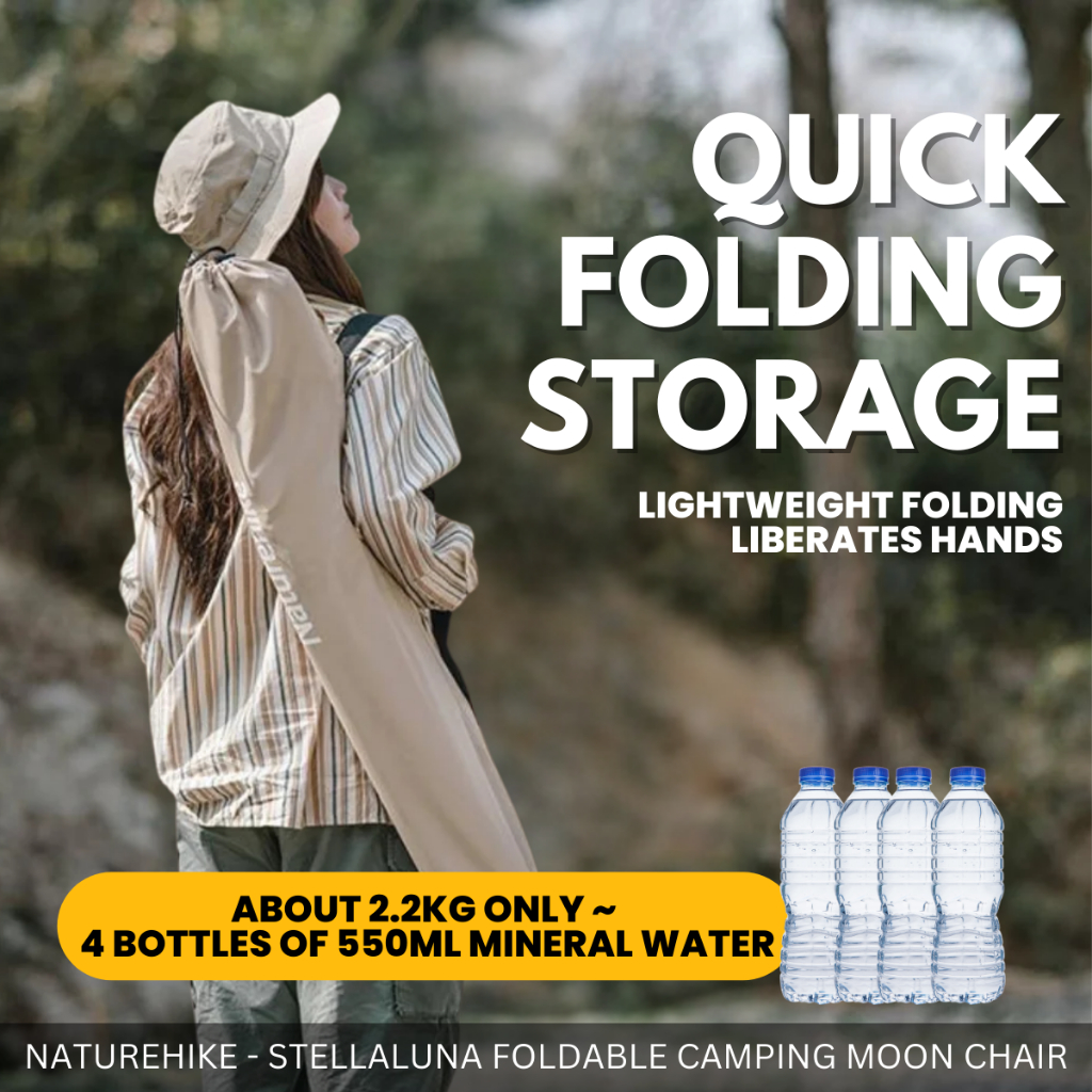 NATUREHIKE Stellaluna YL04/T02J Folding Warp Chair