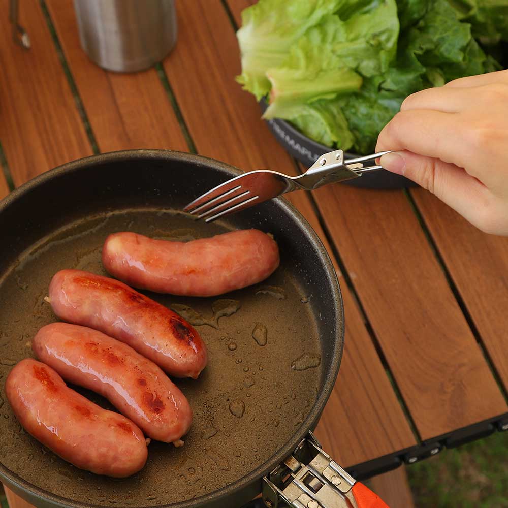 FIREMAPLE - CUTLERY SET (FMT-803) SPOON FORK KNIFE LIGHTWEIGHT CUTLERY FOR OUTDOOR HIKING CAMPING