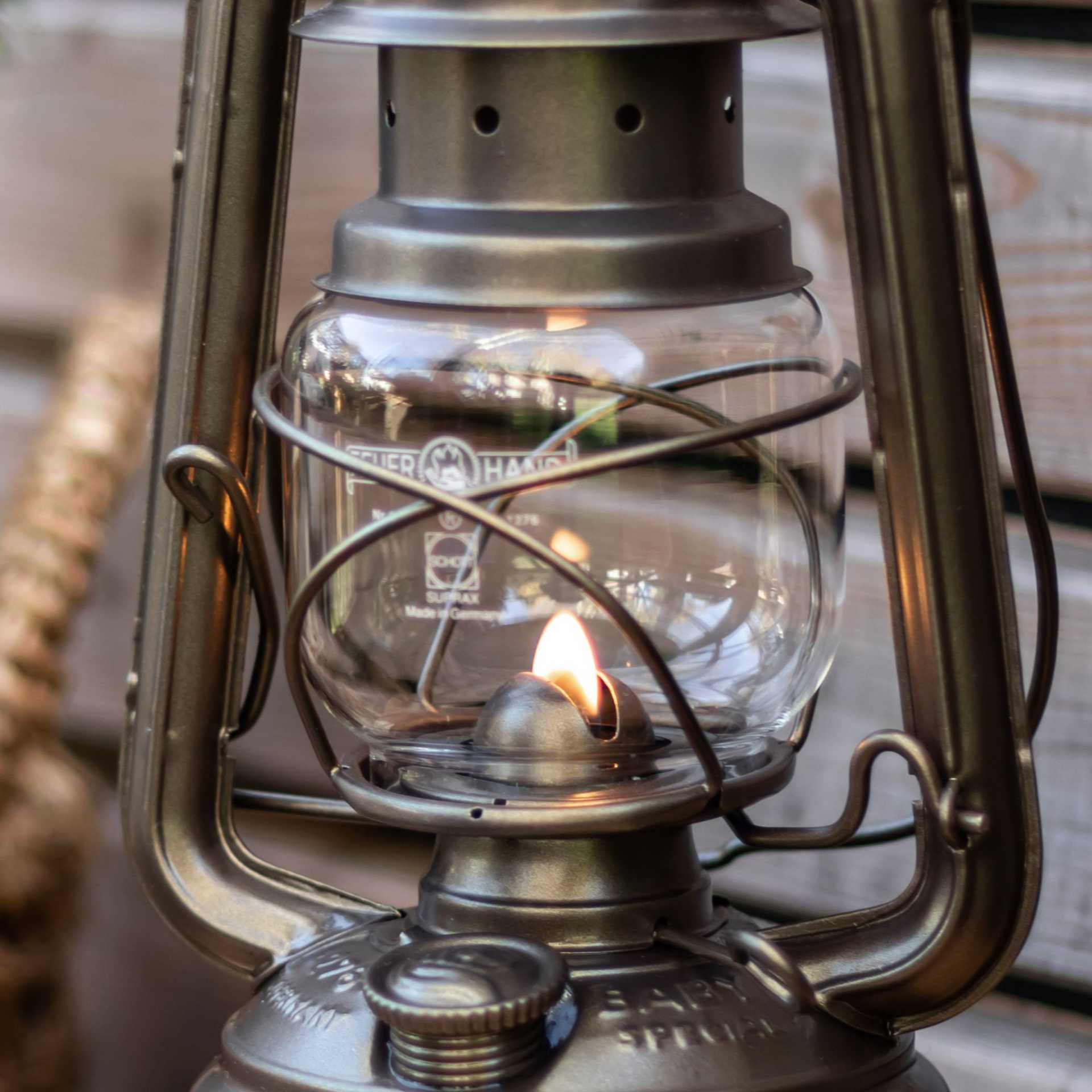 FEUERHAND - GLASS FOR LANTERN FEUERHAND 276 / TRANSPARENT / FORSTED