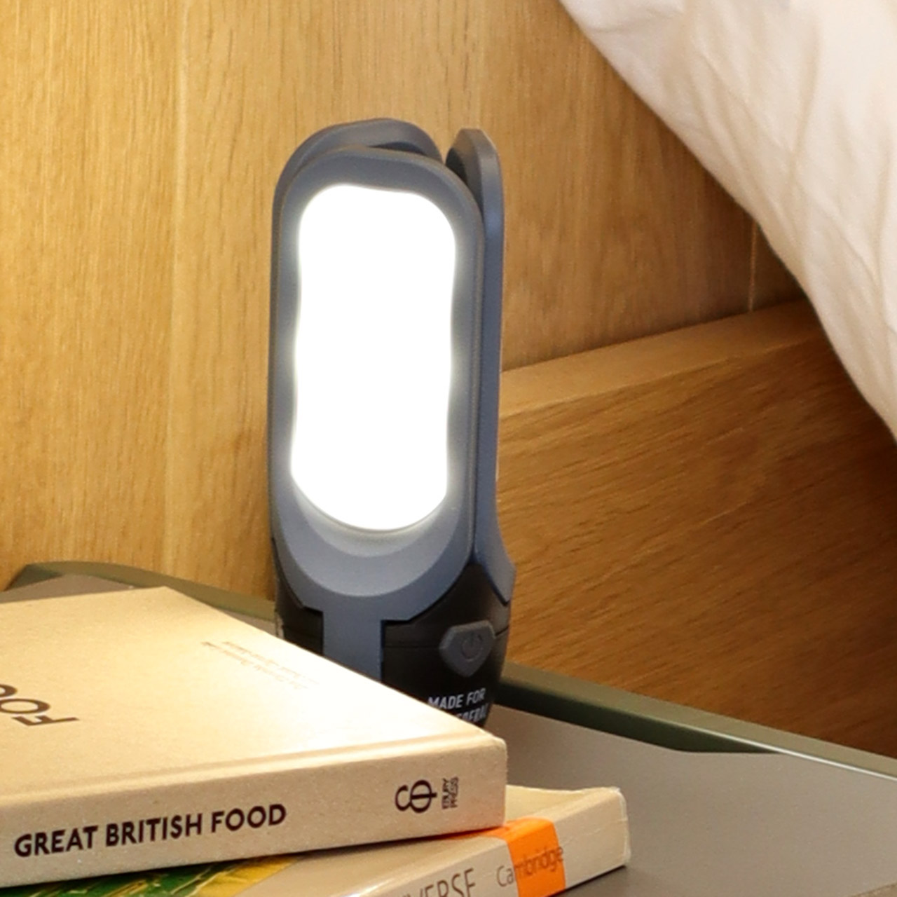 POST GENERAL Tri-Panel Solar Charged LED Light