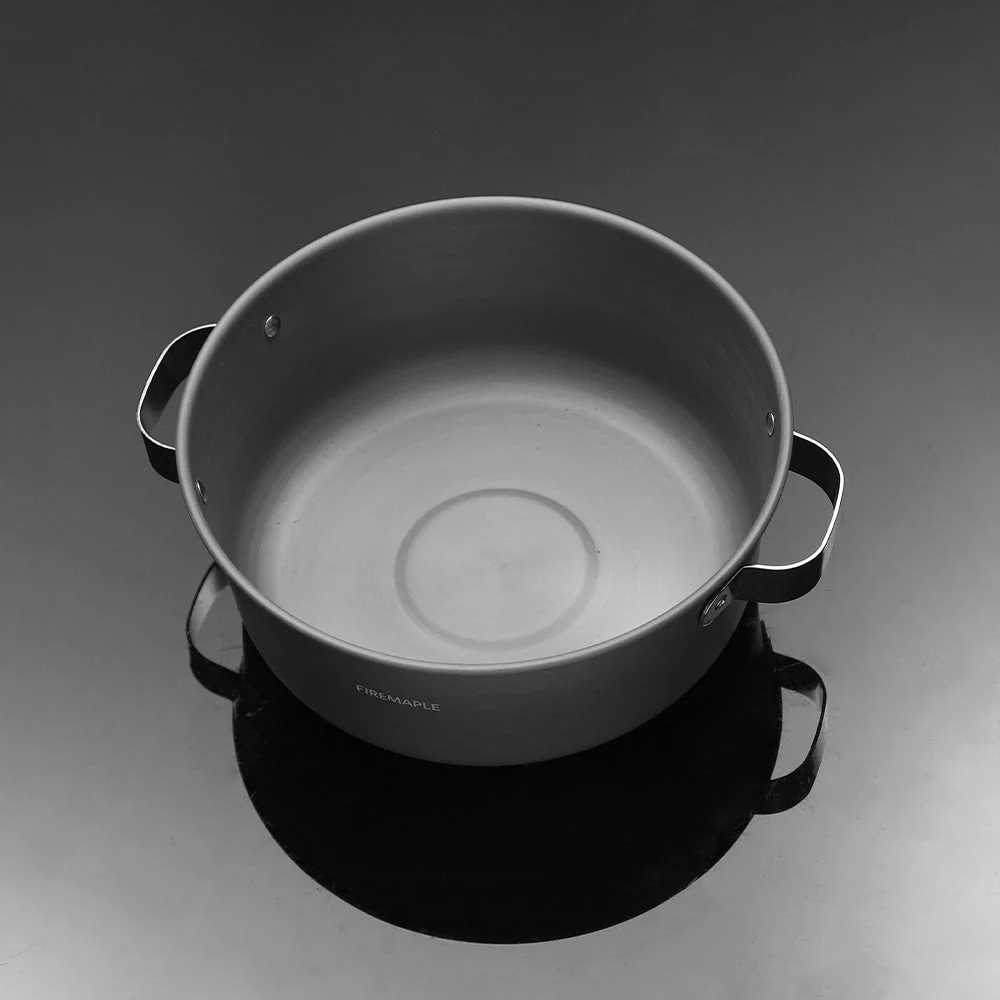 FIREMAPLE -5 IN 1 GOURMET CAMPING COOKWARE SET LIGHTWEIGHT POT BOWL PLATE LID OUTDOOR PICNIC