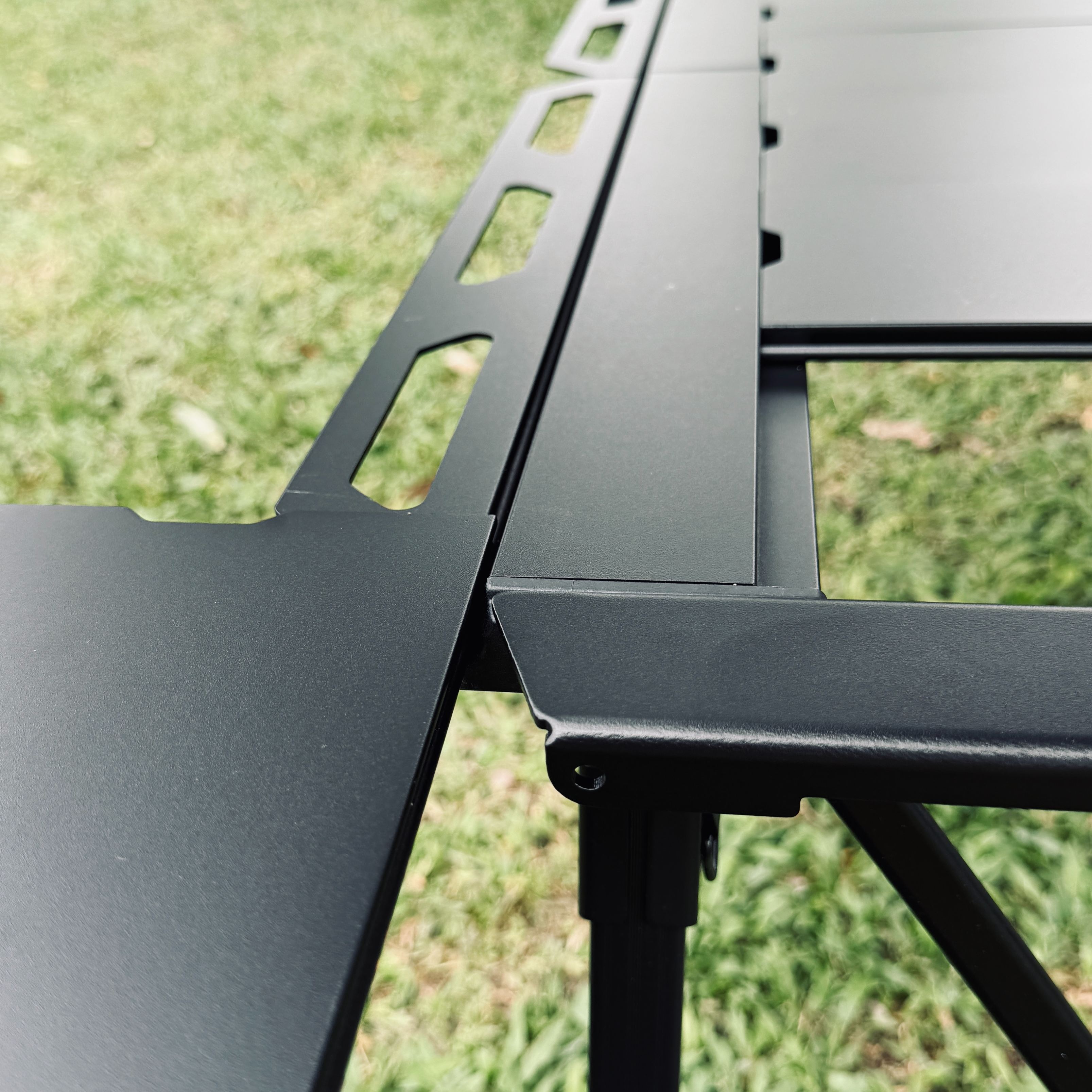 Owland IGT 3.5 folding table aluminum camping table adjustable legs