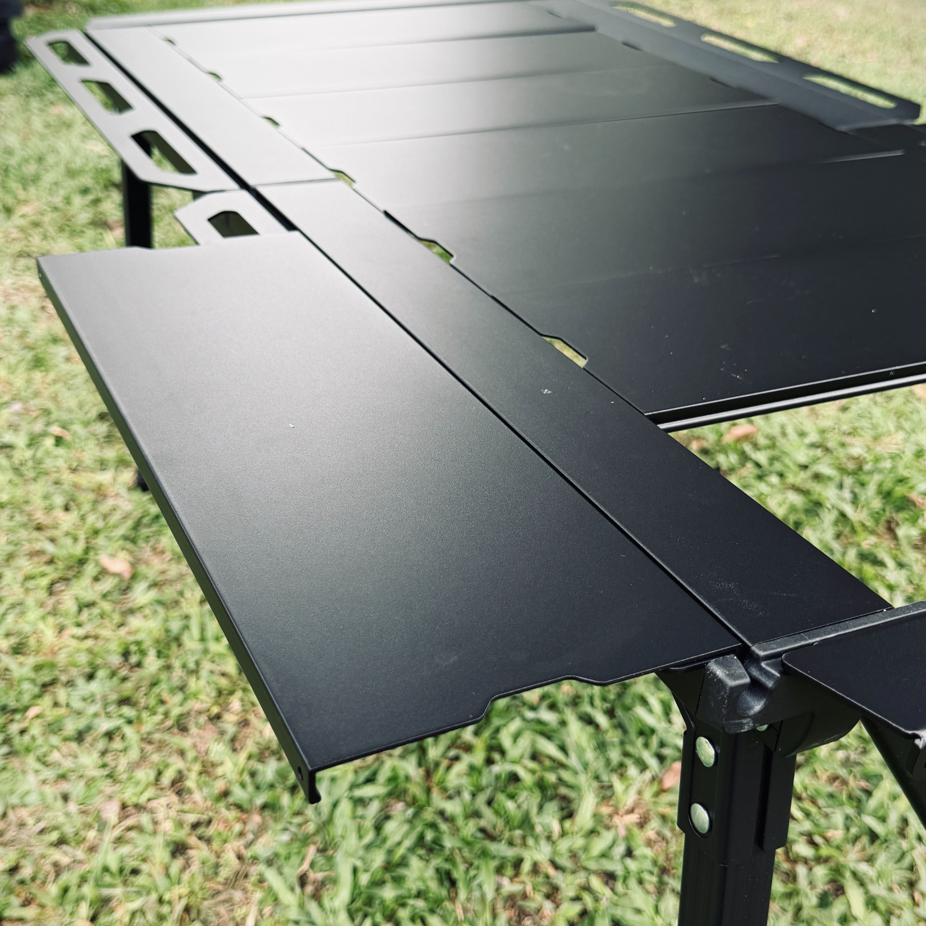 Owland IGT 3.5 folding table aluminum camping table adjustable legs