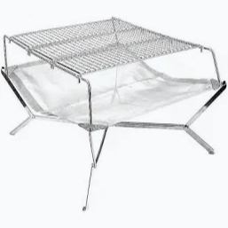 FIREMAPLE Sunset Ultralight Foldable Fire Pit Grill