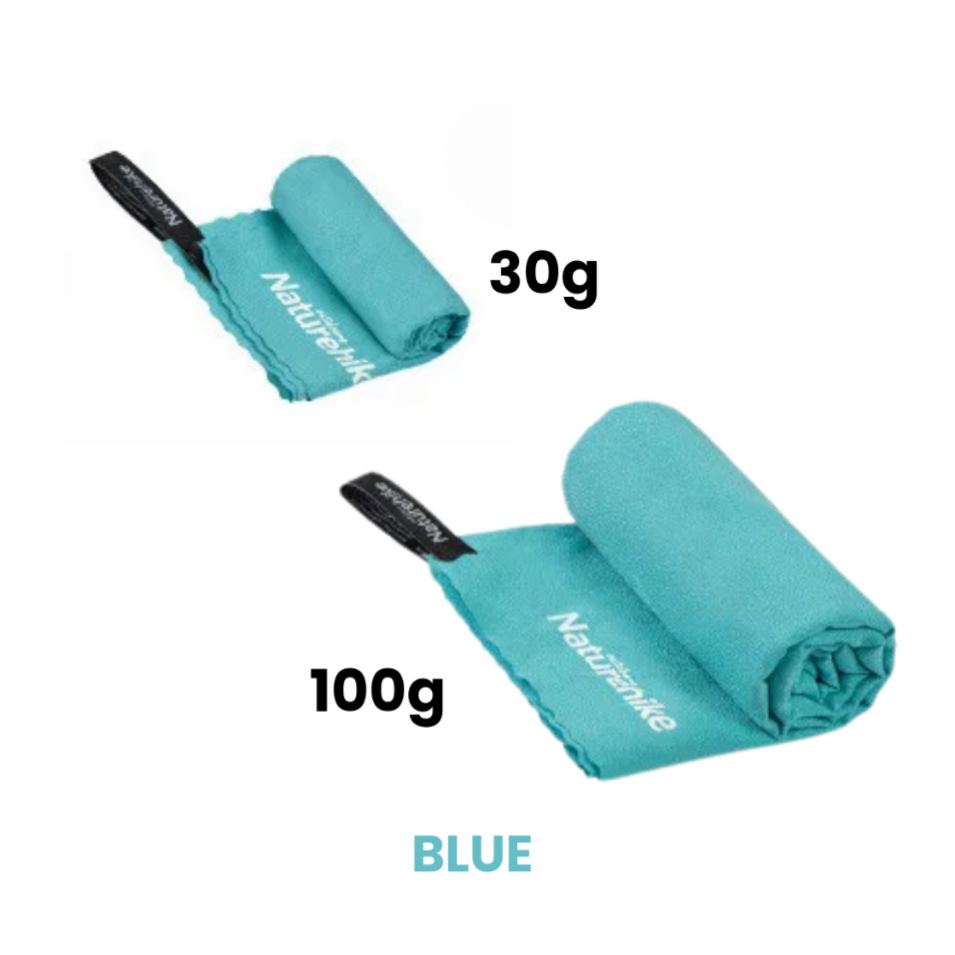NATUREHIKE - QUICK DRY TOWEL MJ01 MJ02 PORTABLE ULTRA LIGHT CAMPING TRAVEL SPORT TOWEL