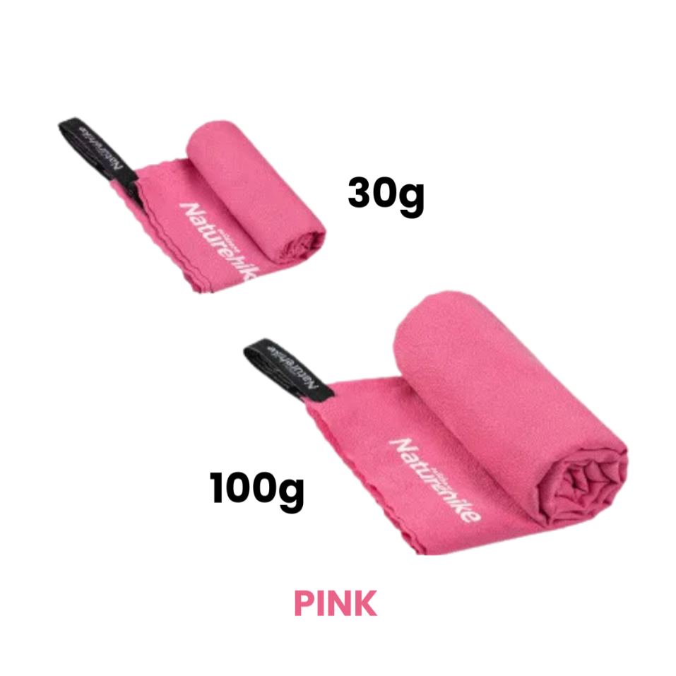 NATUREHIKE - QUICK DRY TOWEL MJ01 MJ02 PORTABLE ULTRA LIGHT CAMPING TRAVEL SPORT TOWEL