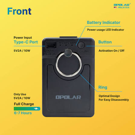 OPOLAR 10,000mAh Rechargeable Battery