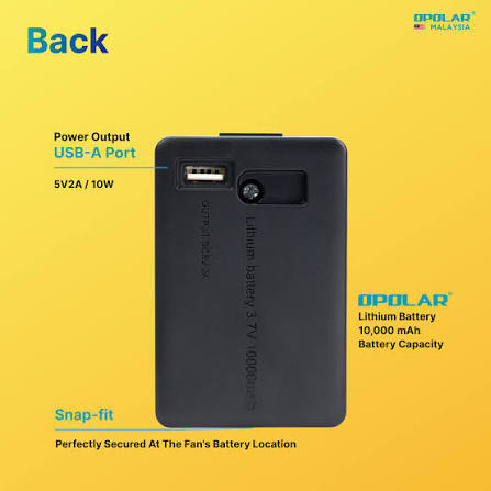 OPOLAR 10,000mAh Rechargeable Battery