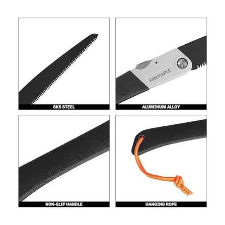FIREMAPLE Lighting Folding Hand Saw