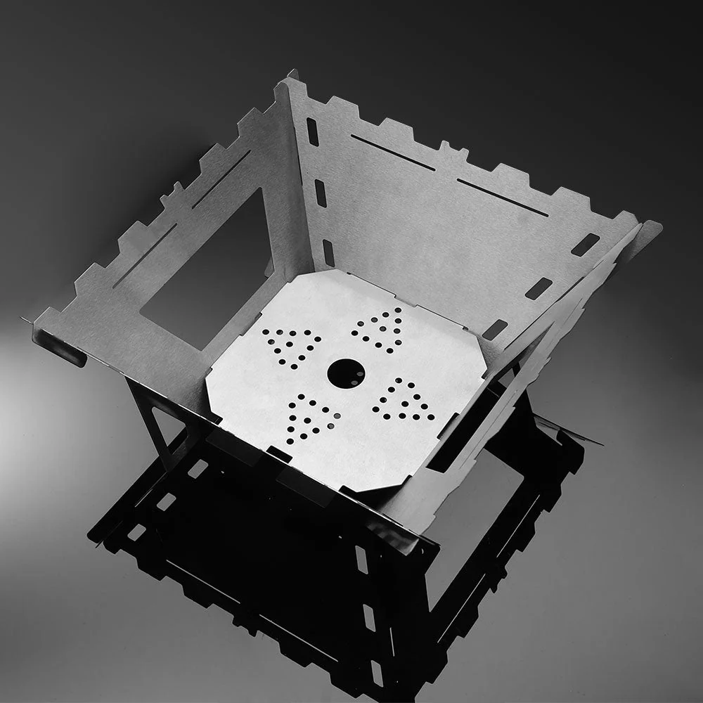 FIREMAPLE Maverick Wood Stove (4 Panels)