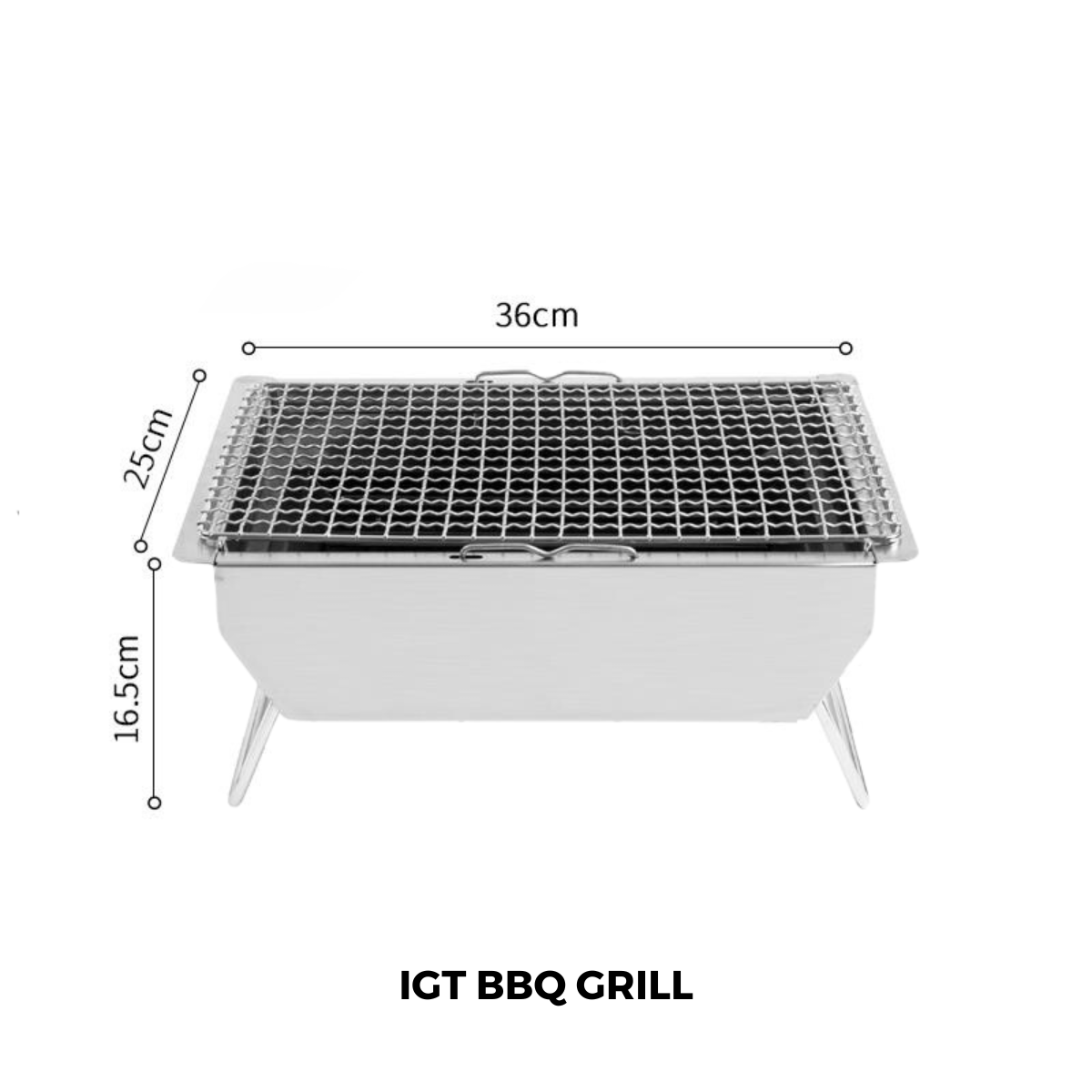 TNR - IGT ACCESSORIES DIY MIX & MATCH STAINLESS STEEL| STOVE BBQ GRILL STRAINER PLATE COVER BOX
