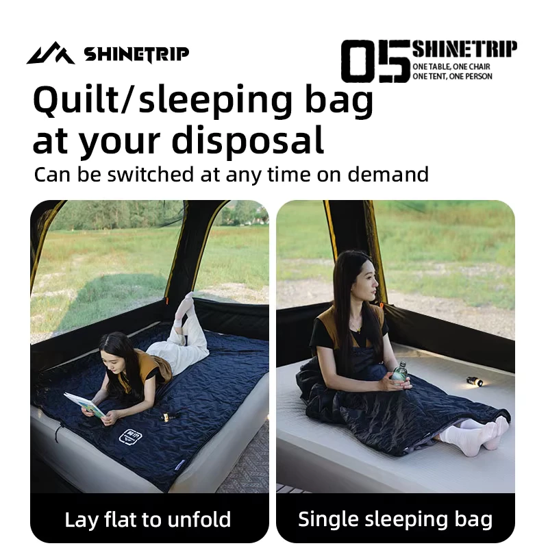 SHINETRIP Ultrasonic Envelope Sleeping Bag G100