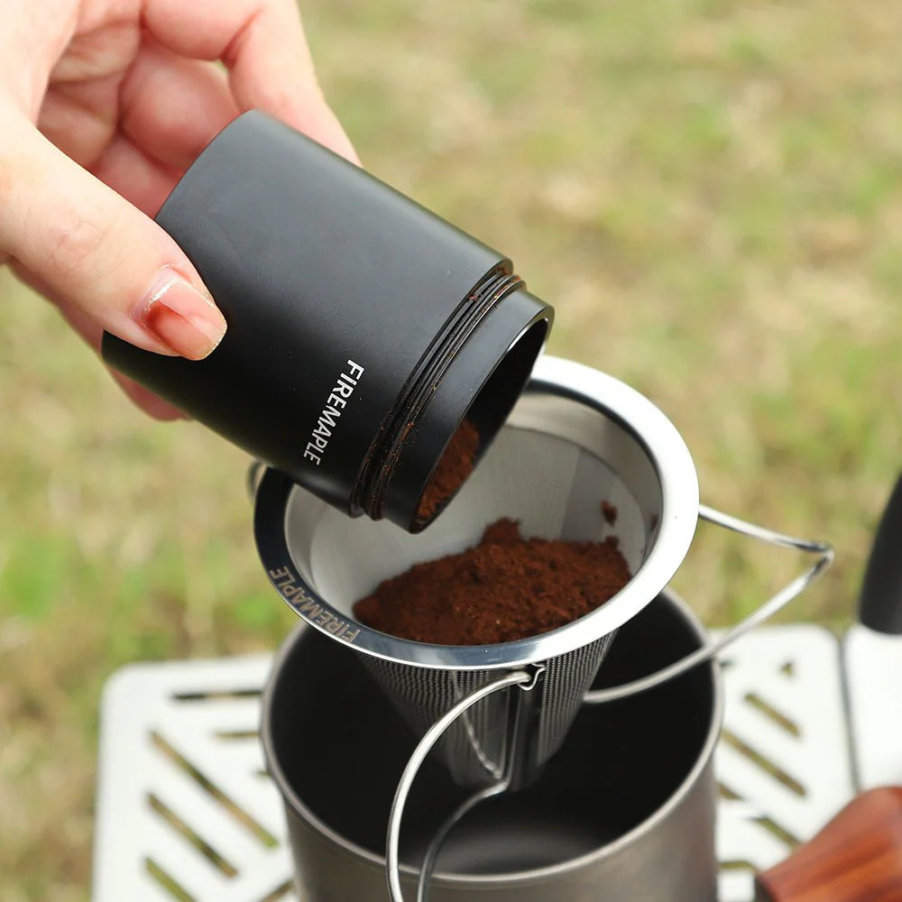 FIREMAPLE - Orca Manual Coffee Grinder - 6 Core