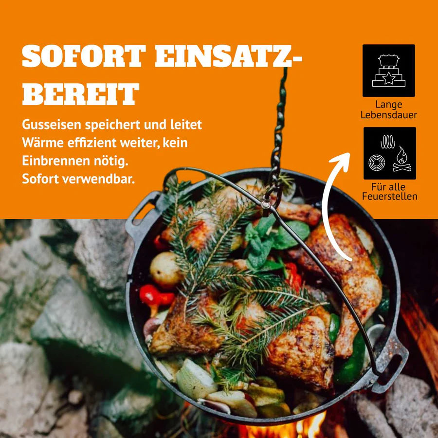 DUTCH OVEN FT 4.5 WITH LEGS