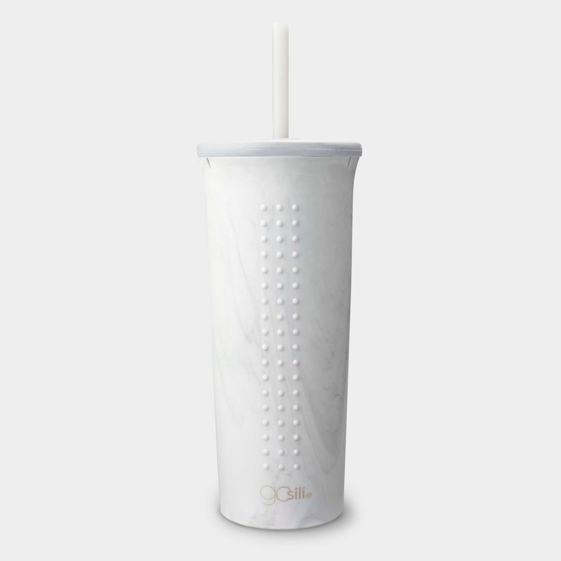 GOSILI - Reusable Silicone Straw Cup and Tumbler, 24oz