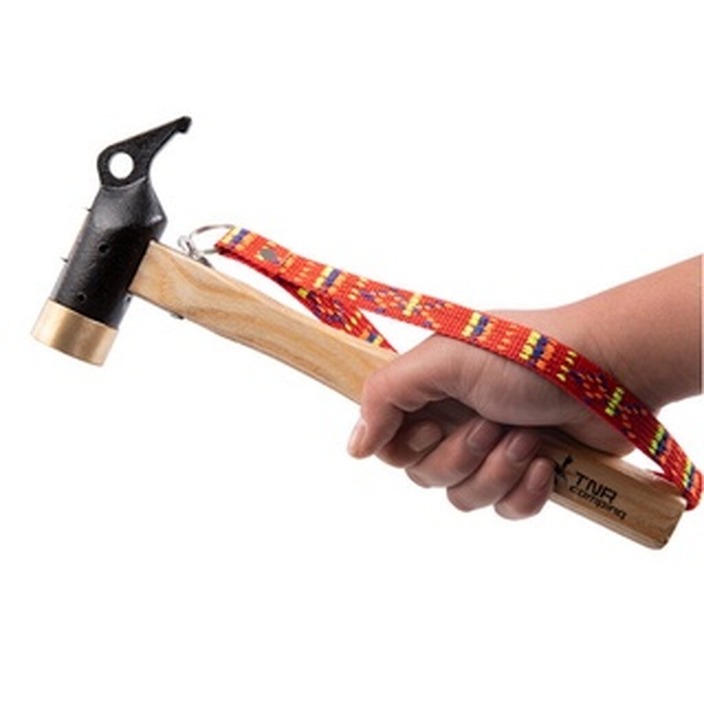 TNR CAMPING - BRASS HEAD PEG HAMMER
