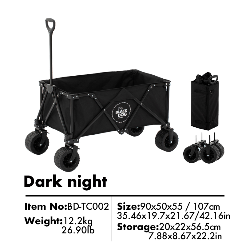 BLACKDOG 4-Way Foldable Cart