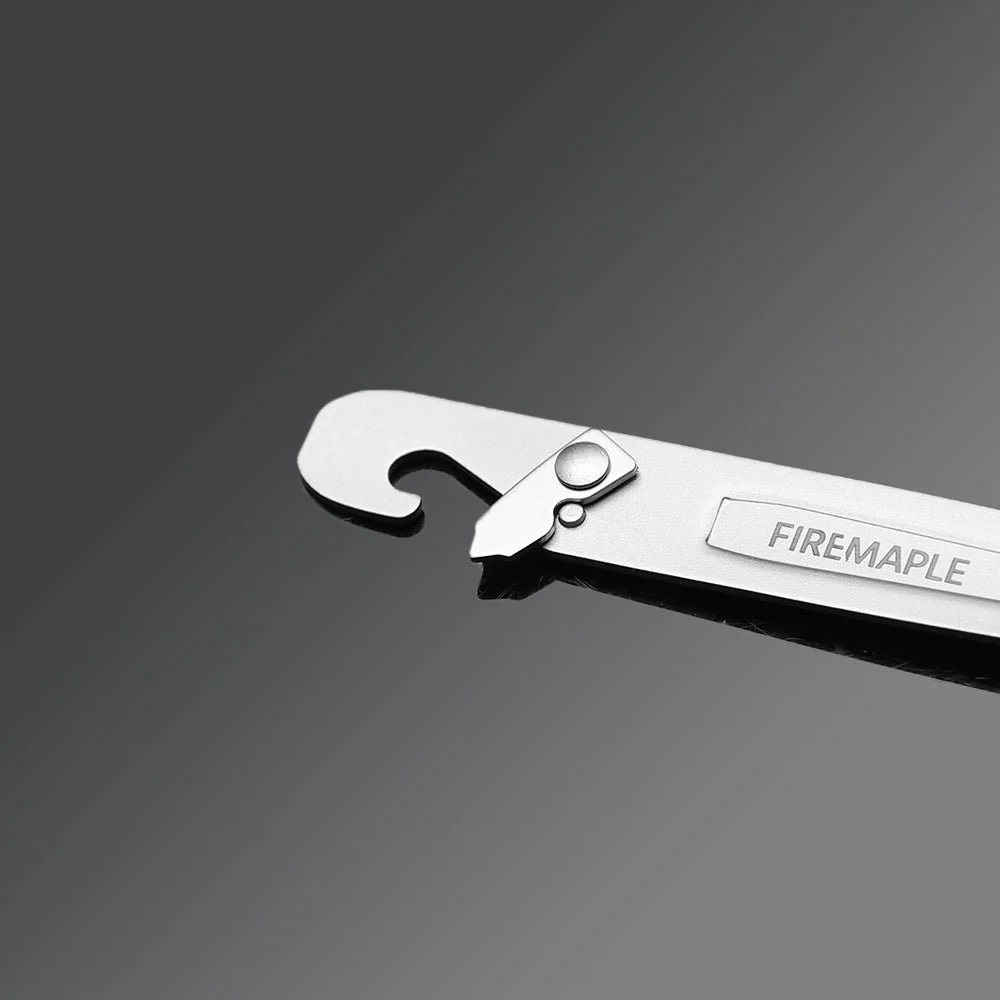 FIREMAPLE - ISPO AWARD WOODPECKER 3-IN-1 TITANIUM SPORK LIGHTWEIGHT CUTLERY SPOON HIKING BACKPACKING