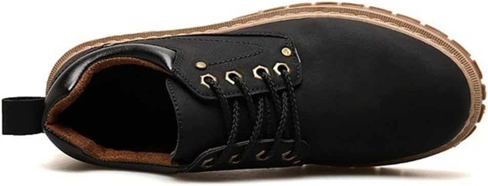 メンズ ワークブーツ ローカット 防滑 レースアップ 24.5～27cm