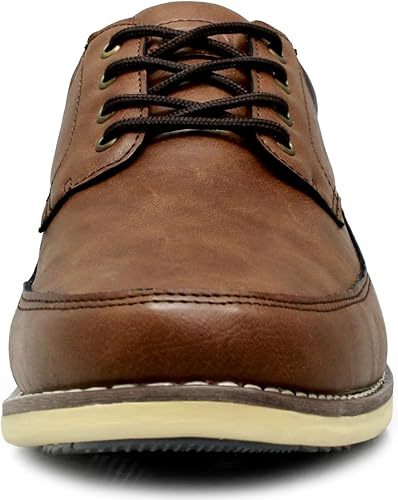 [エドウィン] 革靴 スニーカー 防水 カジュアルシューズ 兼 ビジネスシューズ メンズ 軽量ソール 耐滑底 レースアップ 外羽根 オックスフォード edm459