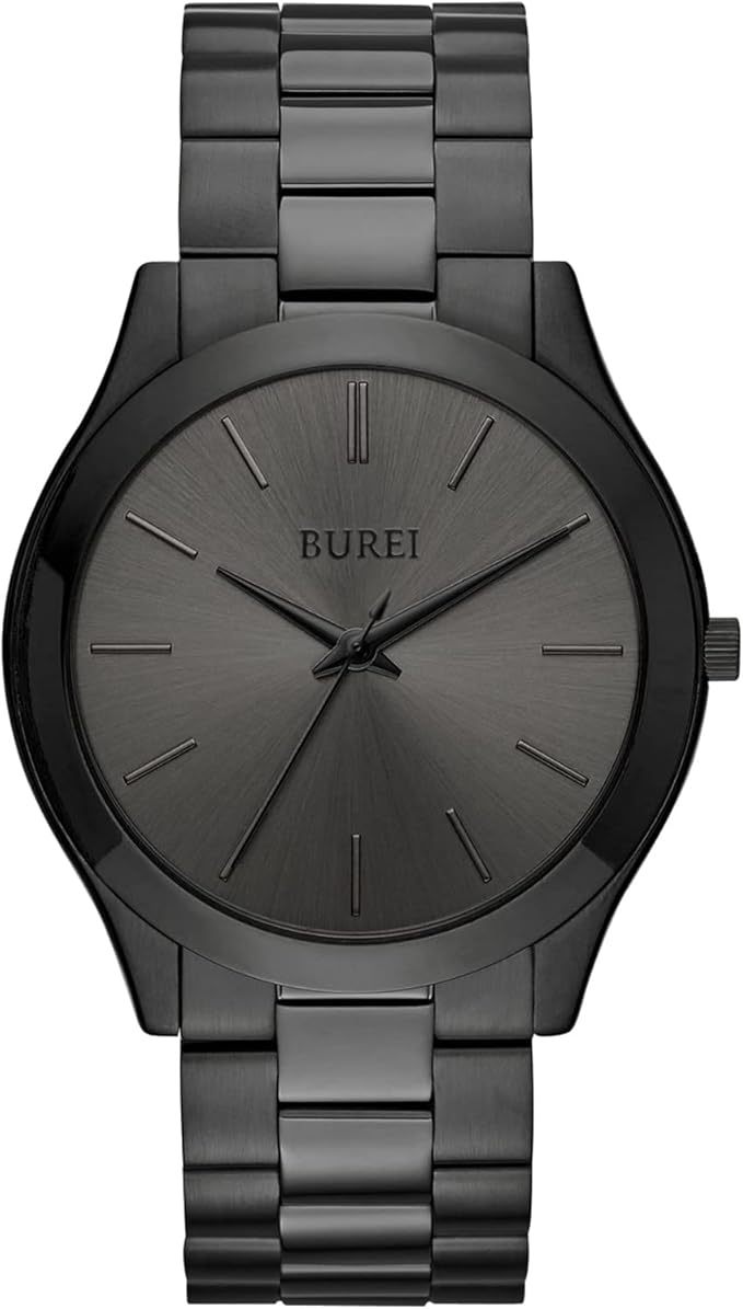 腕時計 メンズ アナログ クオーツ シンプル 防水 ブラック うで時計 人気 おしゃれ 紳士 男性用 ビジネス カジュアル 夜光 ウォッチA