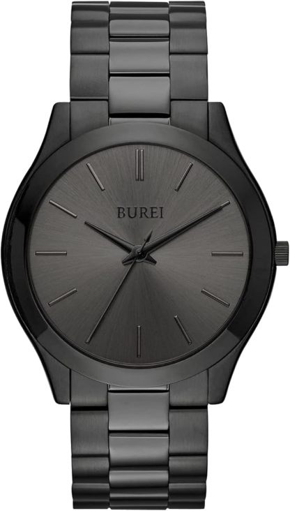 腕時計 メンズ アナログ クオーツ シンプル 防水 ブラック うで時計 人気 おしゃれ 紳士 男性用 ビジネス カジュアル 夜光 ウォッチA