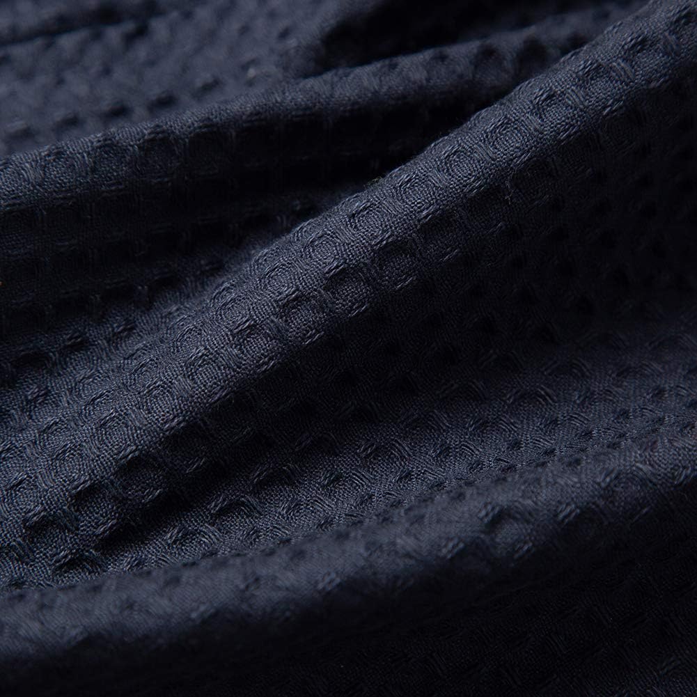 剣道着 蜂巣織 ワッフル道着 剣道 道着 紺 白 綿製