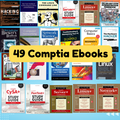 The ultimate Comptia Study Guide Bundle 49 ebooks