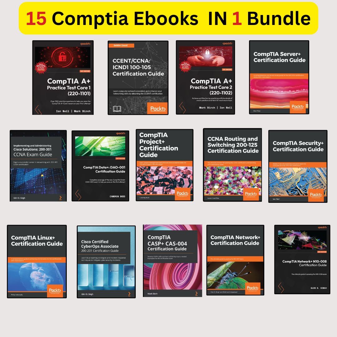 Comptia & Cisco Certs Bundle (15 Ebook)