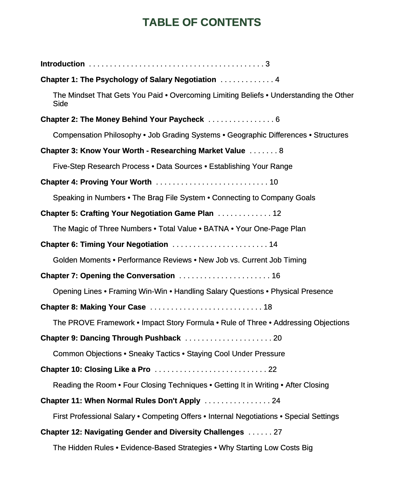Salary Negotiation Strategy:The Proven Framework to Negotiate Your Highest Offer