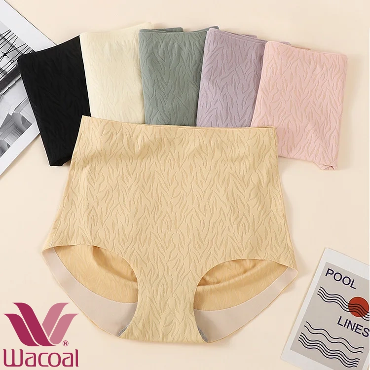 Wacoal 接触冷感ハイウエスト極薄ショーツ。引き締め感とフィット感がほど良い！お腹を引き締める・美尻・シェイプアップ！