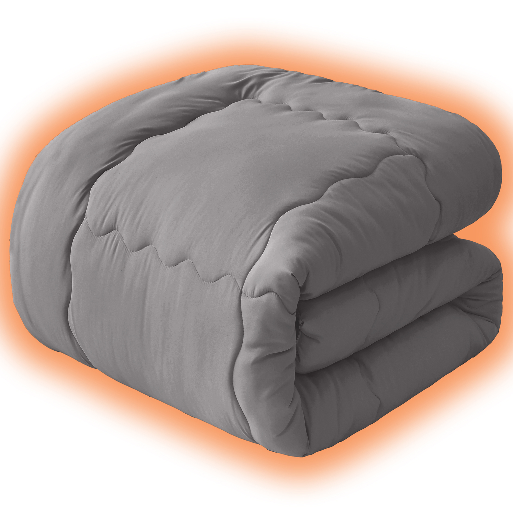 掛け布団 シングル AYO 布団 冬用 洗える 暖かい 掛けふとん かけ布団 約2.0kg 厚手 暖かい ふわふわ 柔らかな肌触り ほこりが出にくい 保温 通気 抗菌防臭 キルトケット 防ダニ ふとん 150x210cm ダークグレー