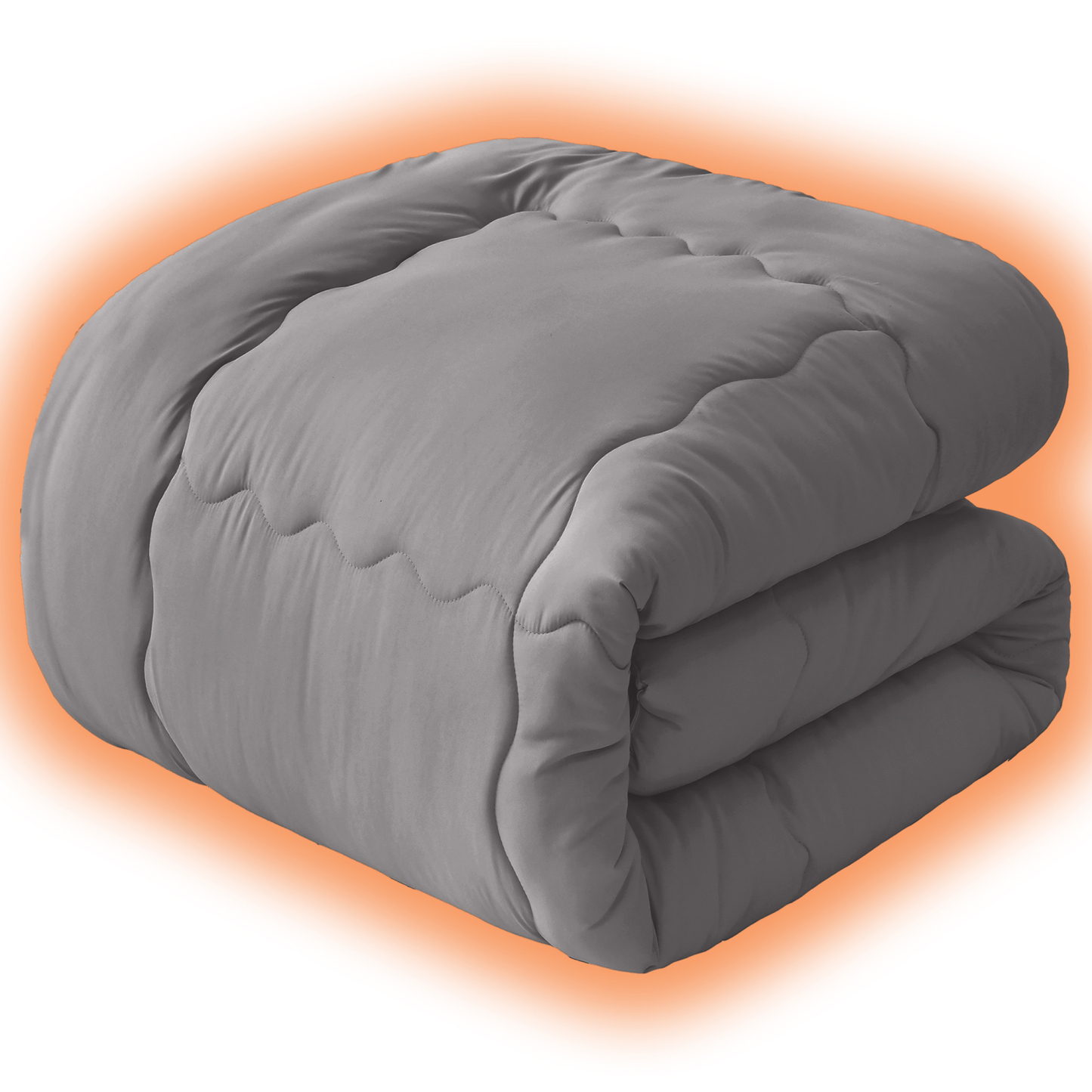 掛け布団 シングル AYO 布団 冬用 洗える 暖かい 掛けふとん かけ布団 約2.0kg 厚手 暖かい ふわふわ 柔らかな肌触り ほこりが出にくい 保温 通気 抗菌防臭 キルトケット 防ダニ ふとん 150x210cm ダークグレー