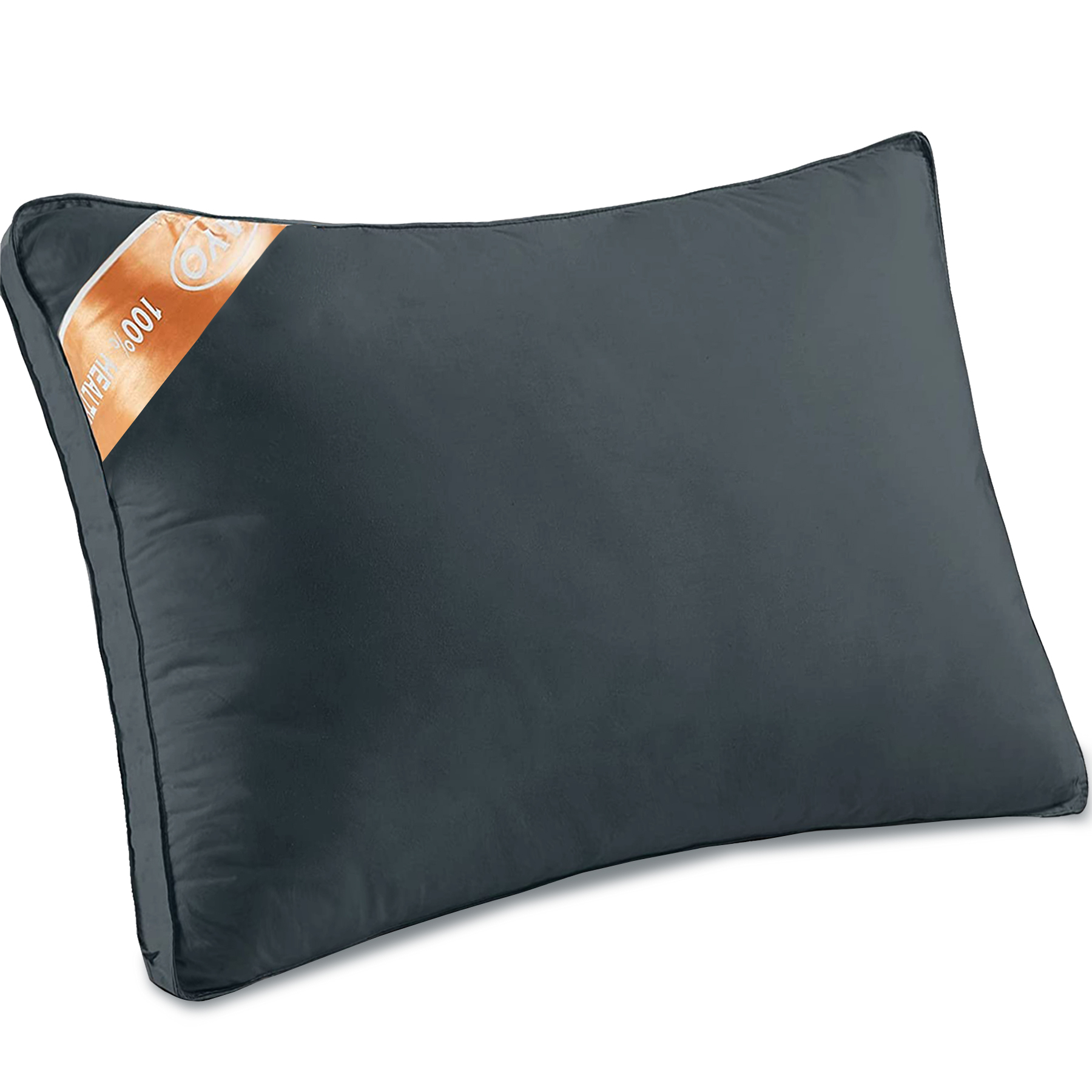 AYO 枕まくら 高級ホテル仕様 高反発枕 横向き対応 丸洗い可能 立体構造43x63cm グレー 枕ライナー取り外し可能 (グレー, 50cm*70cm*20cm)