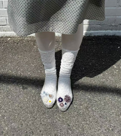 パンプス サンダル メッシュ レディース 透ける 花柄 PVC 海辺 ぺたんこ フラット ペタンコ シューズ  夏コーデサンダル スリッパ サマー 夏 春 靴 軽い 柔らかい 歩きやすい 疲れにくい 痛くない 大人 上品 パーティ ビーチ お出かけ