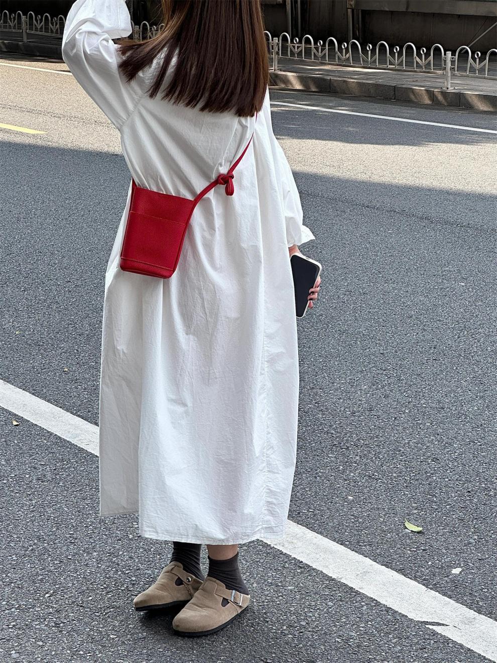 シャツワンピース ロング 綿麻 レディース きれいめ カーディガン 春秋 コットン 長袖 大きいサイズ ガーゼ レイヤード ロングワンピース 透け感 前開き Aライン 丸ネック 体型カバー 通勤 OL フォーマル 送料無料 ゆるっと 大人可愛い 着痩せ