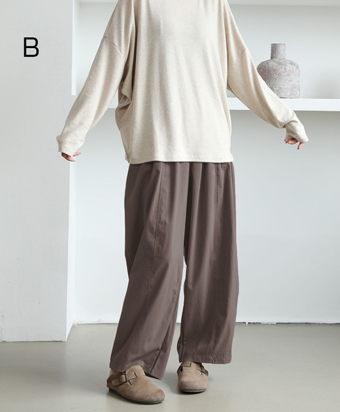 バルーンパンツ ワイドパンツ ロング レディース 黒 大きいサイズ ワイド ボトムス 春秋 夏 シンプル きれいめ カジュアル 大人可愛い 体型カバー 股上深め ポケット 春夏秋冬 おしゃれ ひんやり ロングパンツ 無地 着痩せ 美脚