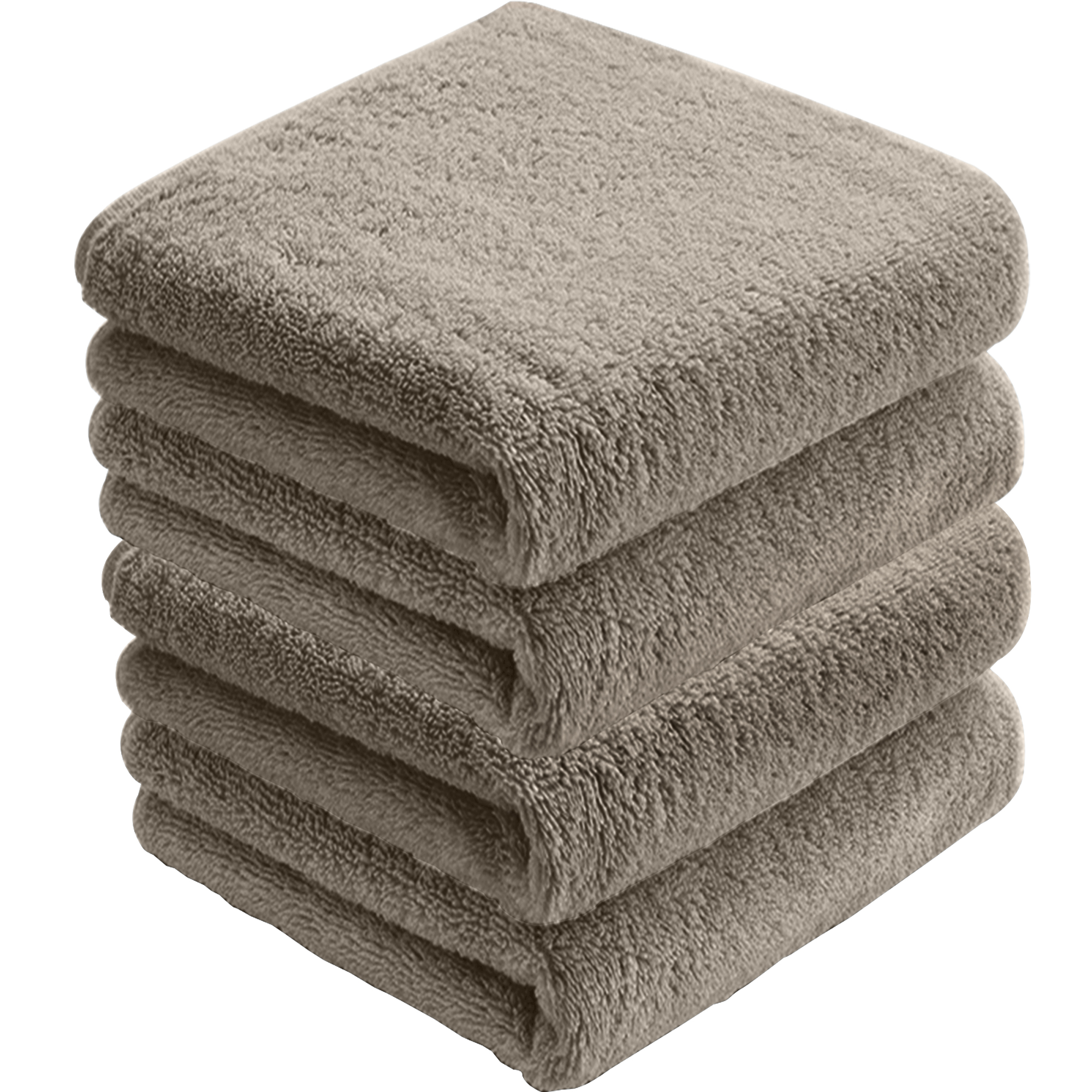 AYO フェイスタオル ホテル仕様 5枚セット ダークブラウン ふかふか 綿100% 34×80cm 高吸水 耐久性 無地 毛羽落ち少ない ギフト