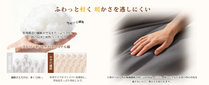 掛け布団 シングル AYO 布団 冬用 洗える 暖かい 掛けふとん かけ布団 約2.0kg 厚手 暖かい ふわふわ 柔らかな肌触り ほこりが出にくい 保温 通気 抗菌防臭 キルトケット 防ダニ ふとん 150x210cm ダークグレー