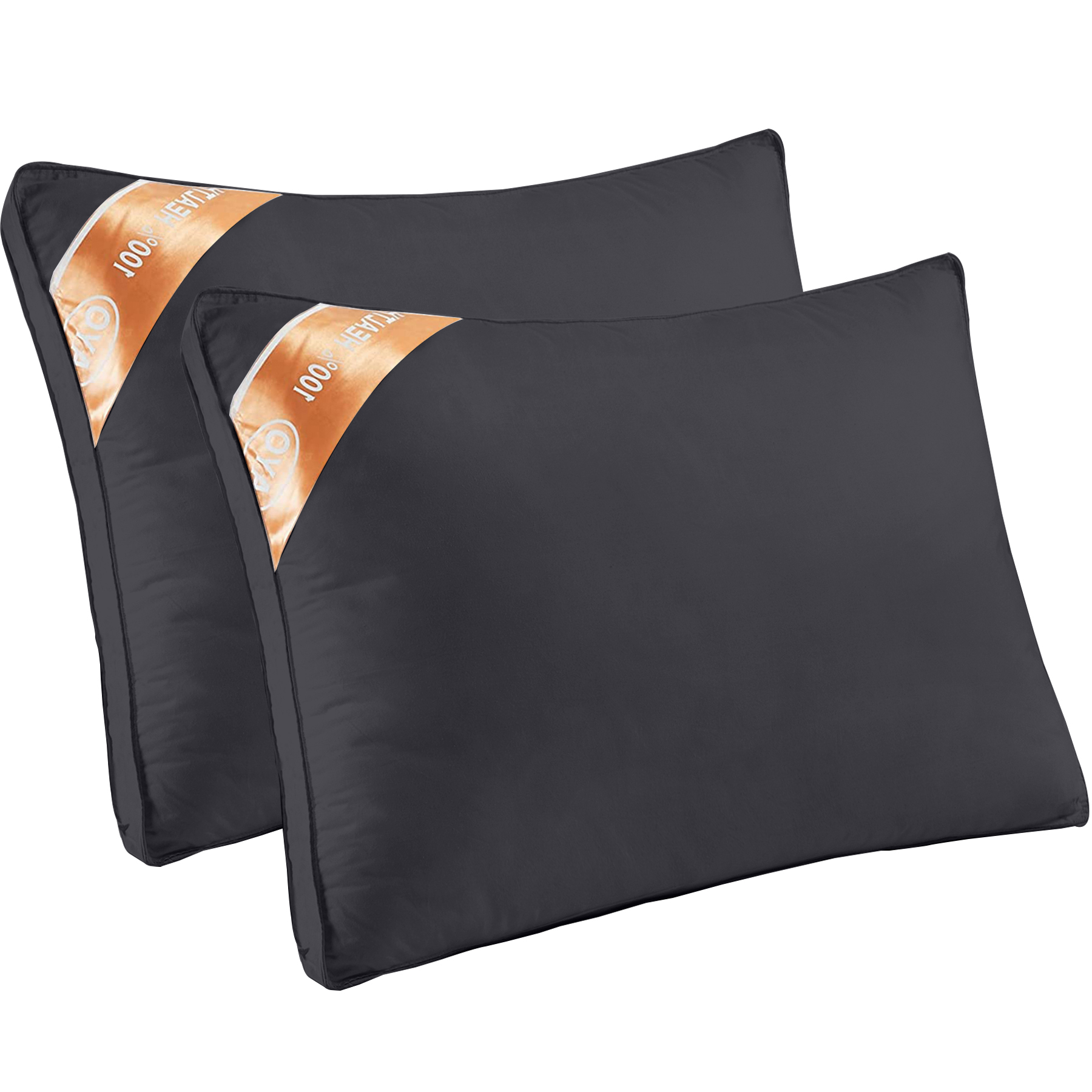 AYO(エイワイオー) 枕 まくら 高級ホテル仕様 2枚入り 首が痛くならない 安眠枕 横向き寝 低め 高め 自由調整可能 快眠枕 丸洗い可能 高さ調整 ふわふわ 立体構造 通気性 pillow プレゼント63x43x20cm