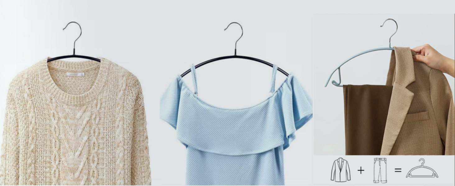 AYO ハンガー すべらない 20本セット かたくずれ防止 スーツハンガー 跡がつかない 衣類 多機能収納 洗濯物干し 型崩れ防止 衣類を大切に 乾湿両用 人気ランキング グレー