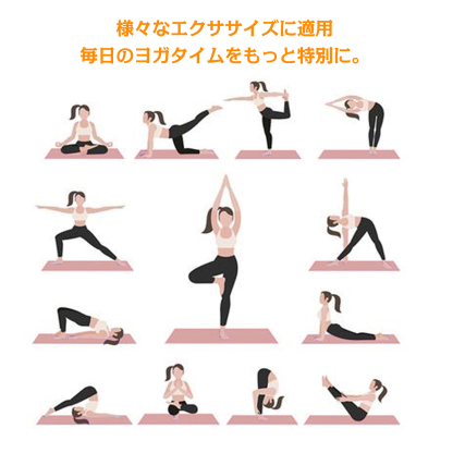 AYO(エイワイオー) 厚さ10mm 幅80cm×長さ185cm ヨガマット(防音/水洗い/滑り止め/グレー/ニトリルゴムポリ塩化ビニル樹脂)