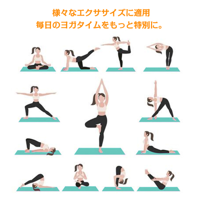 AYO(エイワイオー) 厚さ10mm 幅80cm×長さ185cm ヨガマット(防音/水洗い/滑り止め/グレー/ニトリルゴムポリ塩化ビニル樹脂)