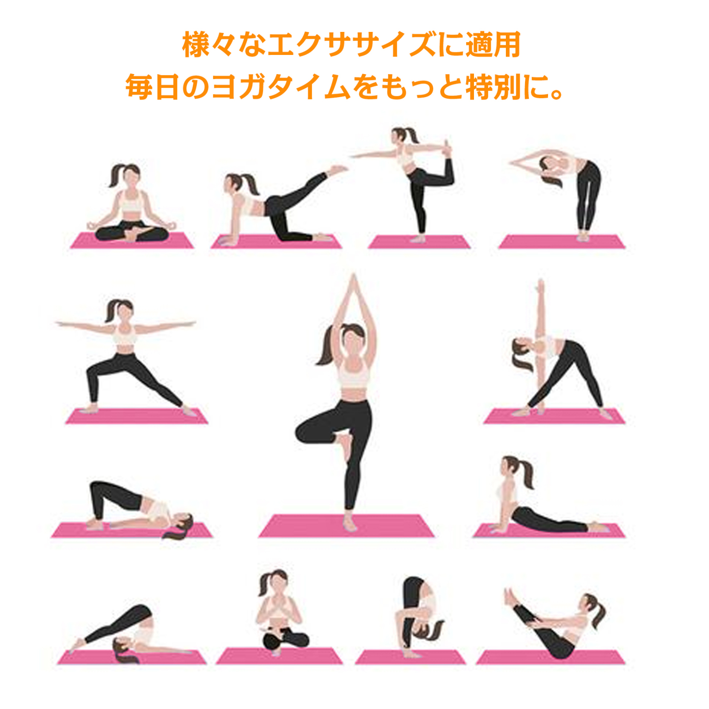 AYO(エイワイオー) 厚さ10mm 幅80cm×長さ185cm ヨガマット(防音/水洗い/滑り止め/グレー/ニトリルゴムポリ塩化ビニル樹脂) 