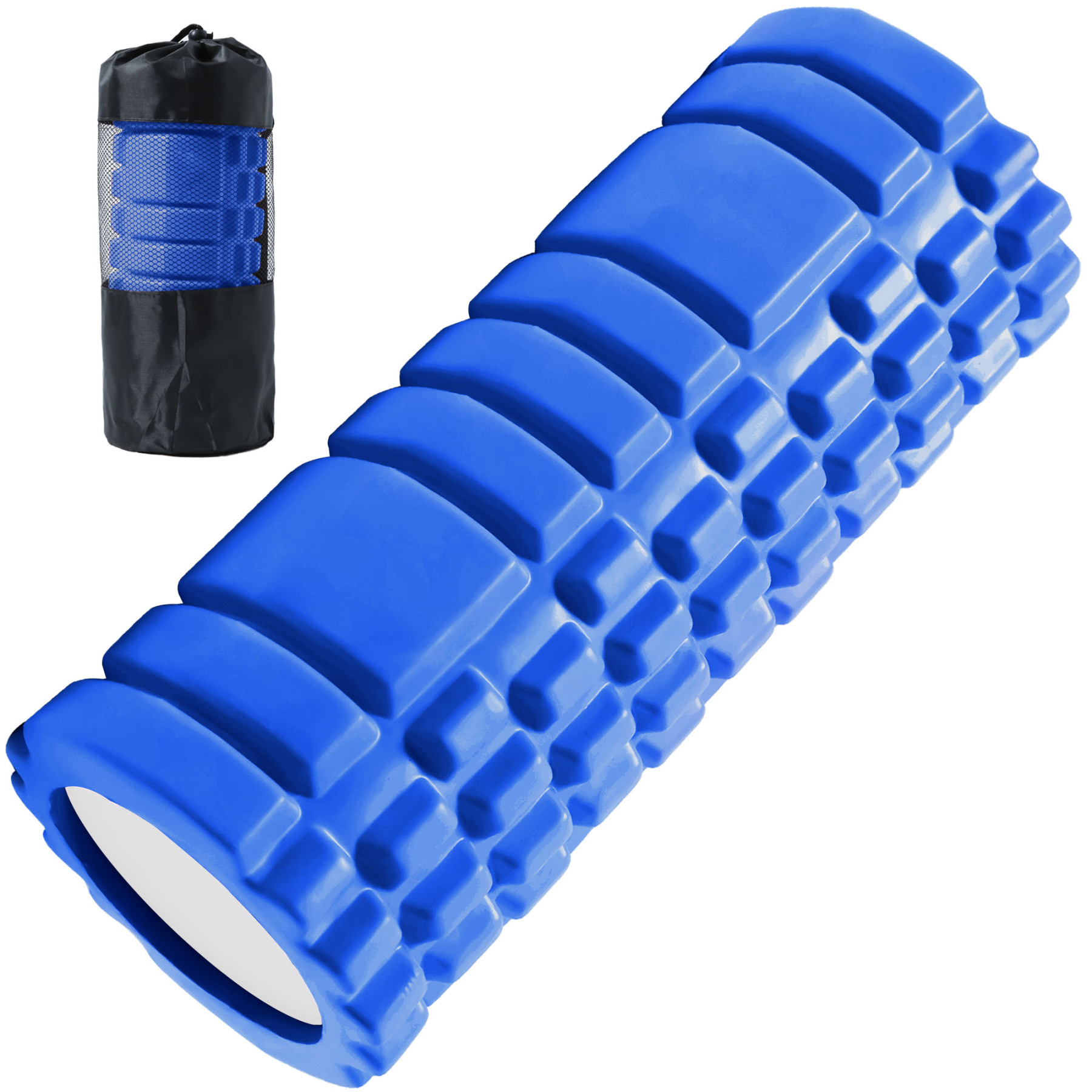 フォームローラー AYO 筋膜リリース グリッドフォームローラー ヨガポール トレーニング スポーツ フィットネス ストレッチ器具 収納バッグ
