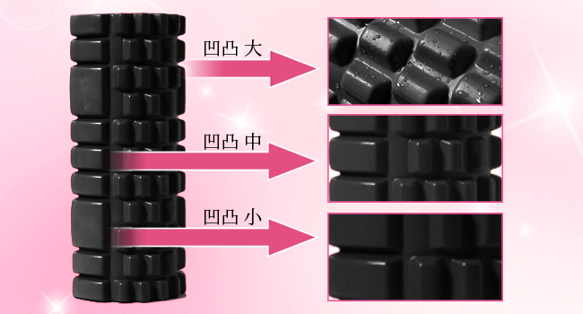 フォームローラー AYO 筋膜リリース グリッドフォームローラー ヨガポール トレーニング スポーツ フィットネス ストレッチ器具 収納バッグ