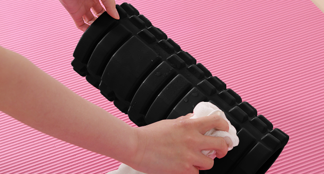 フォームローラー AYO 筋膜リリース マッサージローラー 筋膜ローラー セット ヨガポール 足 太もも 背中 筋肉ほぐし ストレッチ トレーニング スポーツ フィットネス ストレッチ器具 説明書 収納バッグ ブラック