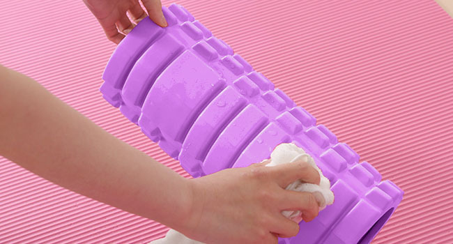 フォームローラー AYO 筋膜リリース グリッドフォームローラー ヨガポール トレーニング スポーツ フィットネス ストレッチ器具 収納バッグ