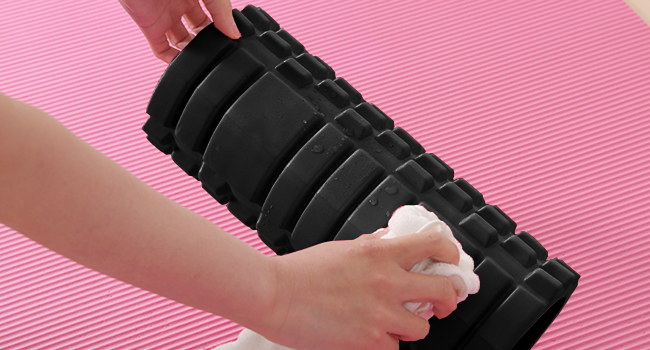 フォームローラー AYO 筋膜リリース グリッドフォームローラー ヨガポール トレーニング スポーツ フィットネス ストレッチ器具 収納バッグ